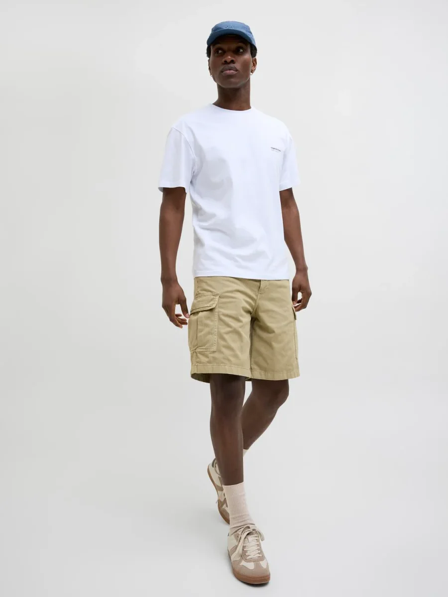 SHORT CARGO LOOSE TIRO MEDIO AVERY - Crockery - Imagen 6