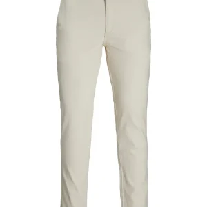 PANTALÓN CHINO SLIM TIRO MEDIO MARCO - Moonbeam