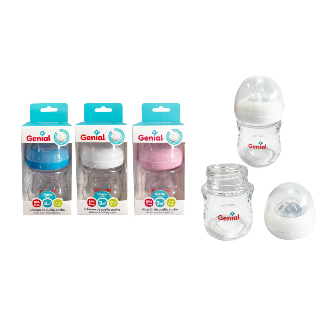 Biberón Para Bebé de Vidrio - 120 ml - Imagen 3