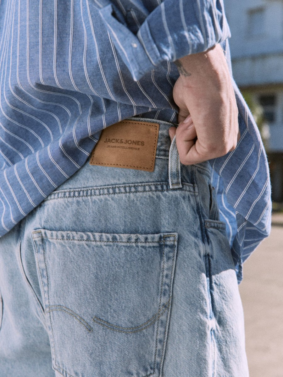 JEAN BAGGY TIRO ALTO ALEX 228 - Blue Denim - Imagen 6