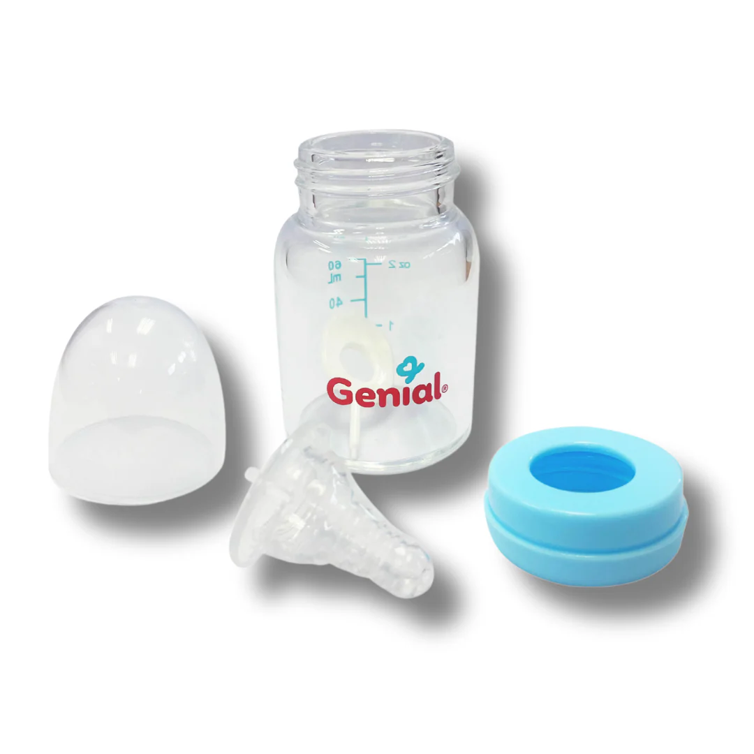 Biberón Para Bebés de Vidrio 2 Oz - Imagen 2