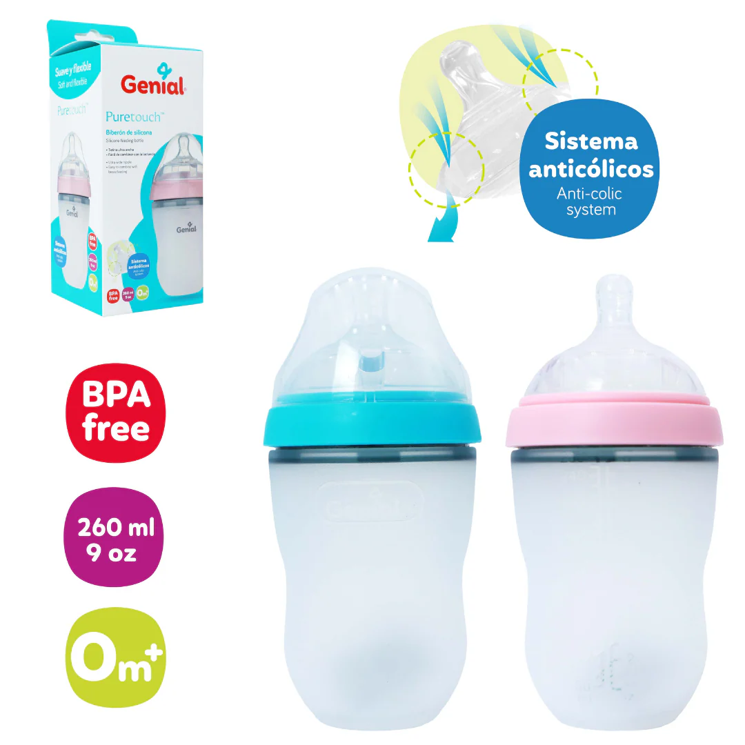 Biberon PureTouch de Silicona 9OZ - Imagen 3