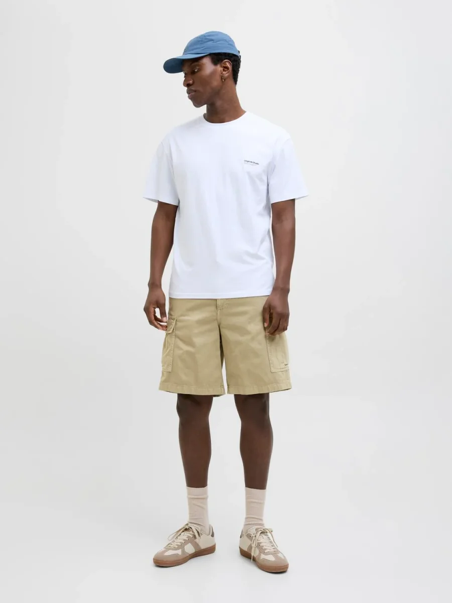 SHORT CARGO LOOSE TIRO MEDIO AVERY - Crockery - Imagen 5