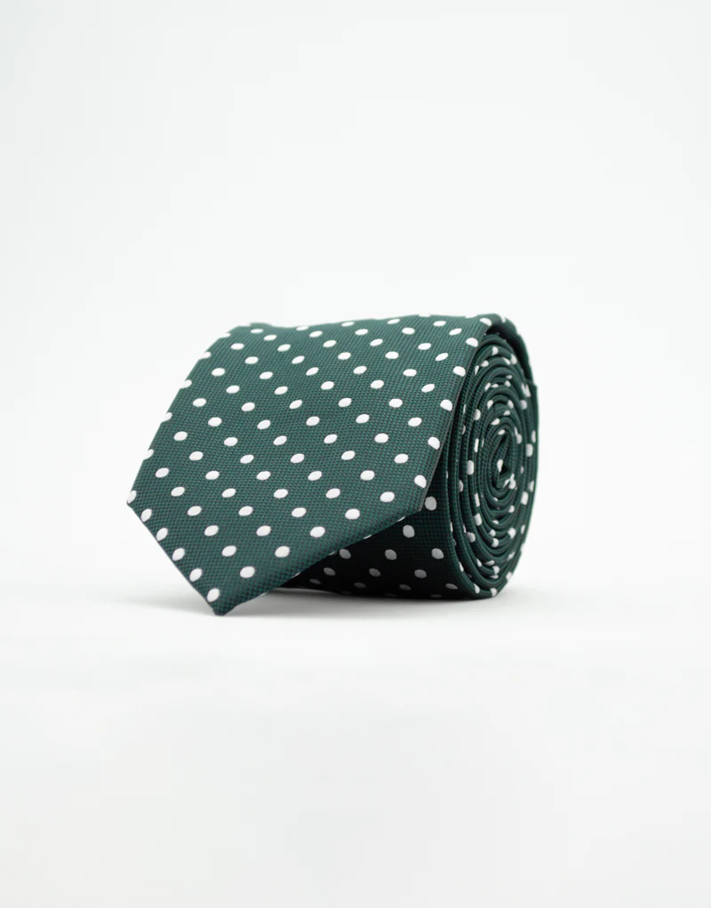 CORBATA ESTAMPADO LUNARES