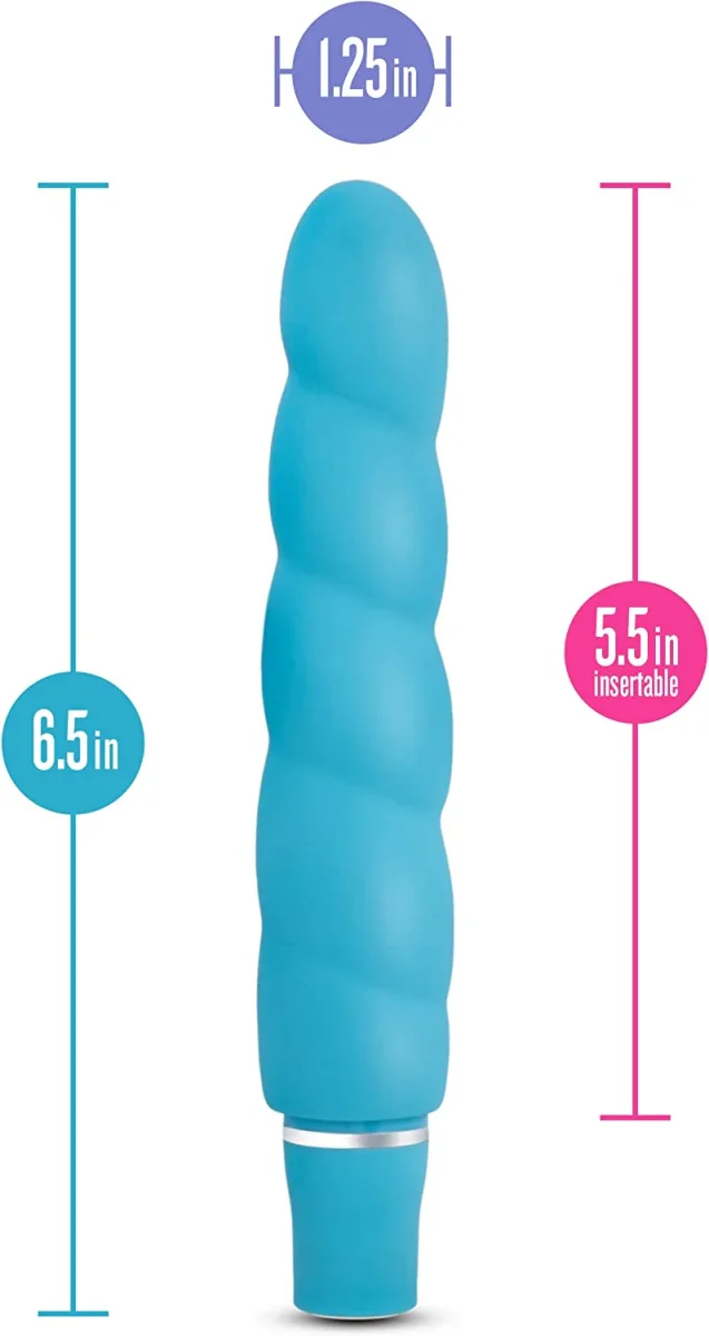 Vibrador Bala Silicon Mini Resistente Al Agua Luxe - Anastasia - Aqua - Imagen 7