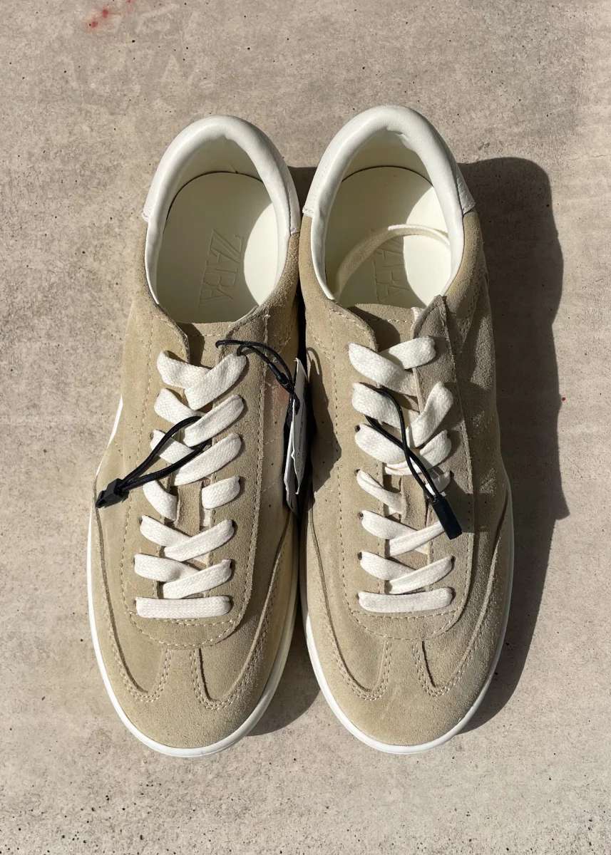 Zapatillas de gamuza Zara - Imagen 4