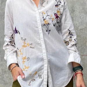 Camisa bordada Rapsodia