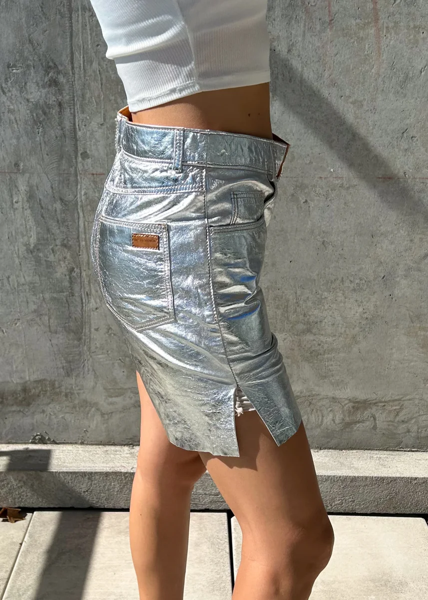 Short de cuero By Florencia - Imagen 3