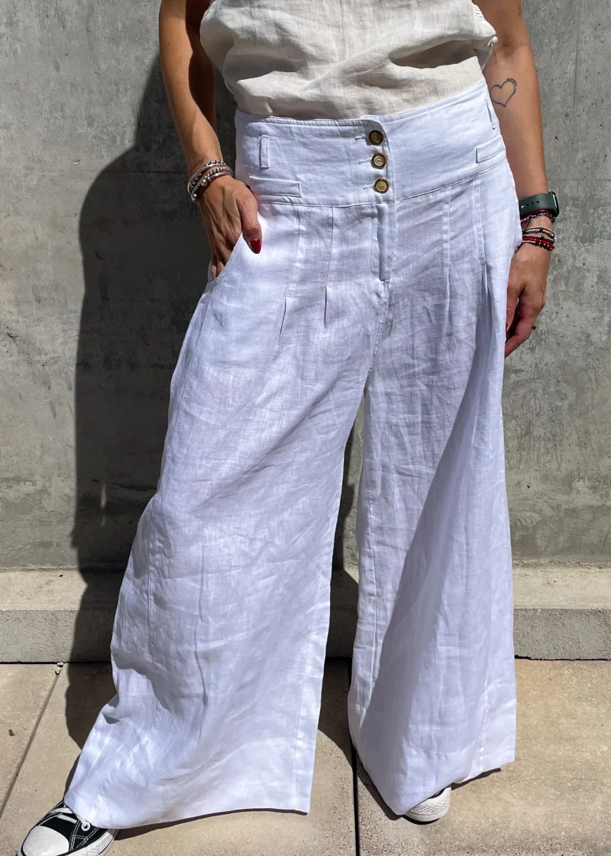 Pantalón de lino By Florencia - Imagen 2
