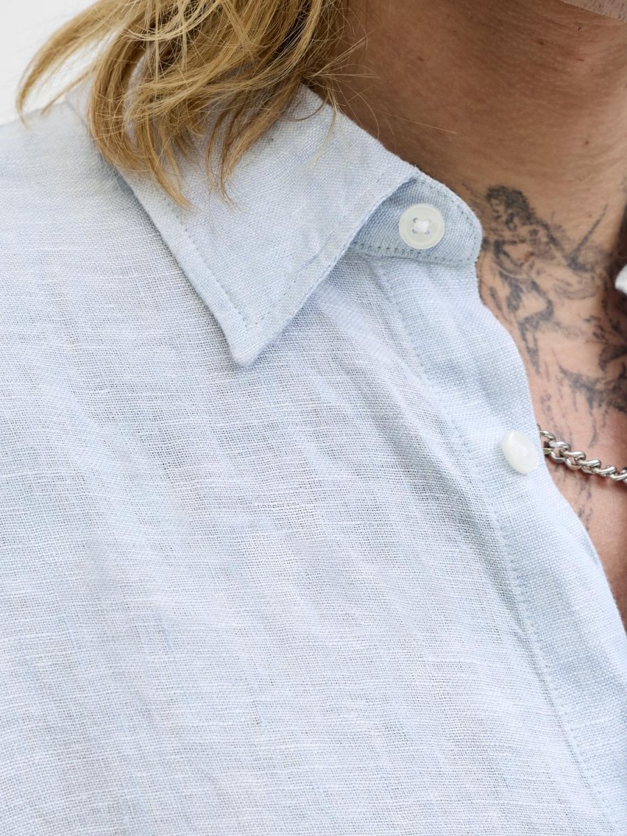 JPRBLALAWRENCE Shirt - Chambray Blue - Imagen 6