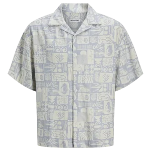 CAMISA DE LINO RESORT WAYNE-Chambray Blue