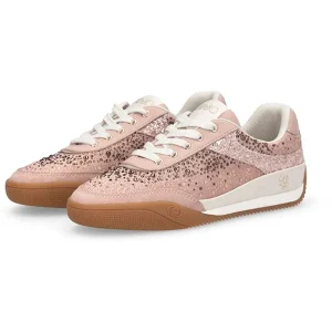 LIU JO LEWIS 04 SNEAKER MICROFIBER STRASS NUDE
