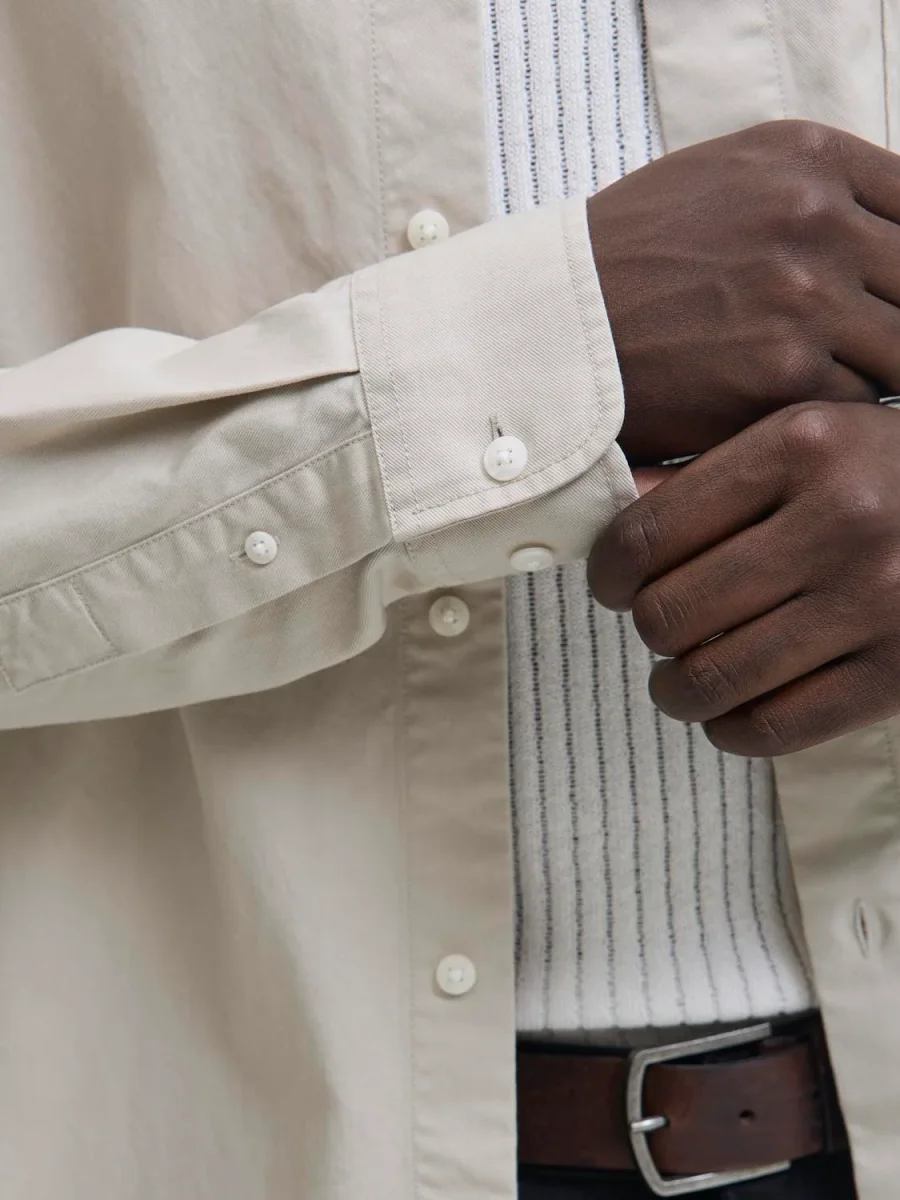 JPRBLASTANFORD Shirt - Silver Lining - Imagen 9