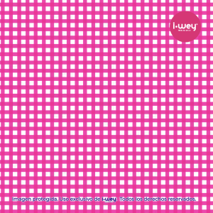 Estampado Cuadritos Fucsia