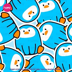 Estampado Pandilla Pingüina