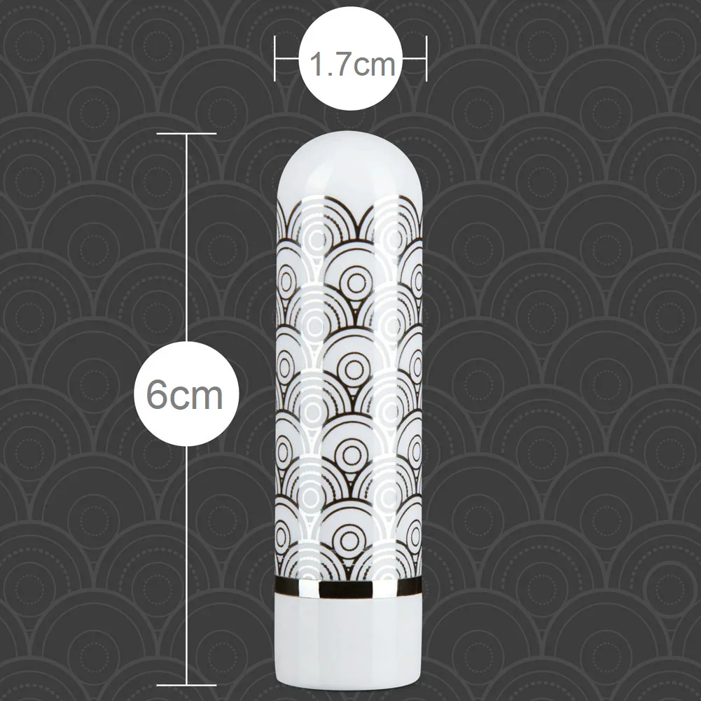 Bala Recargable Consolador Vibrador Bala Vibradora Potente Clásica Pequeña The Collection Glitzy Halo Bullet - Imagen 7