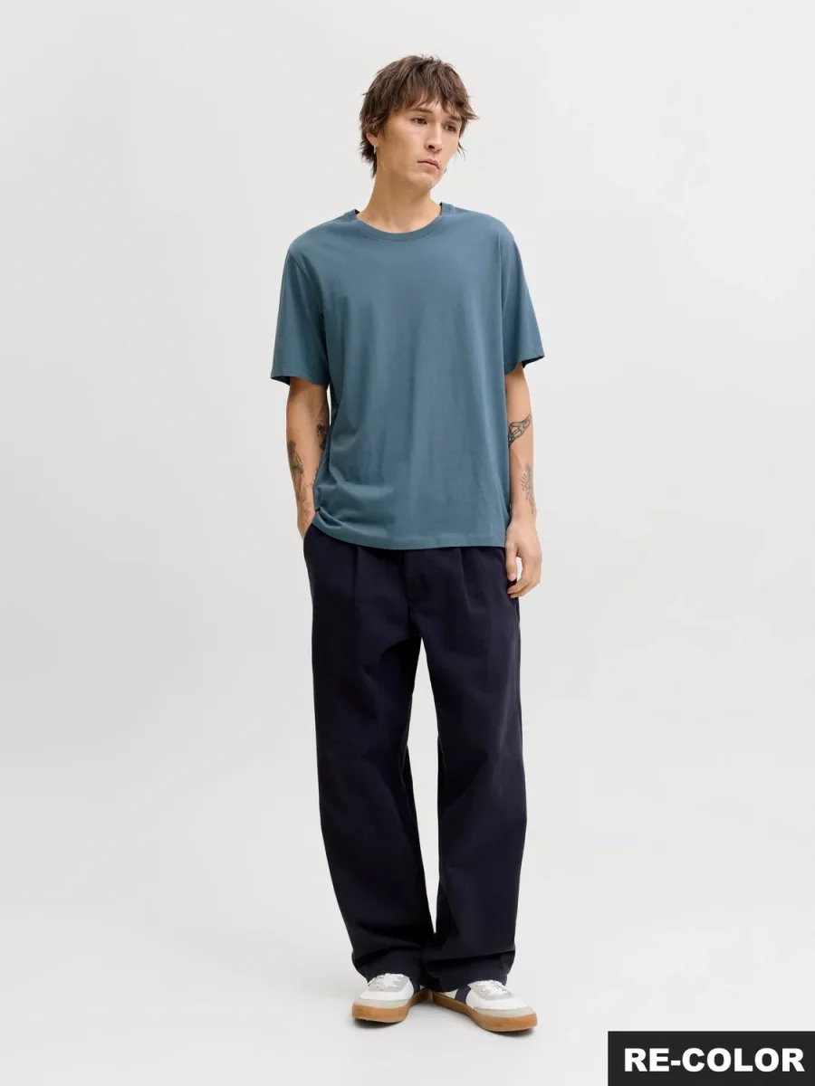 JJEORGANIC T-Shirt - Blue Mirage - Imagen 3