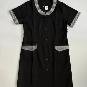 Delantal Paola MC poplin negro
