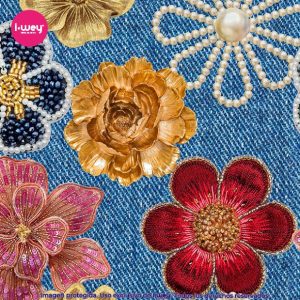 Estampado Little Flower Jeans