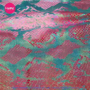 Licra Holograma Smoth Snake Tie Dye
