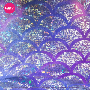 Licra Holograma Sirena Tie Dye