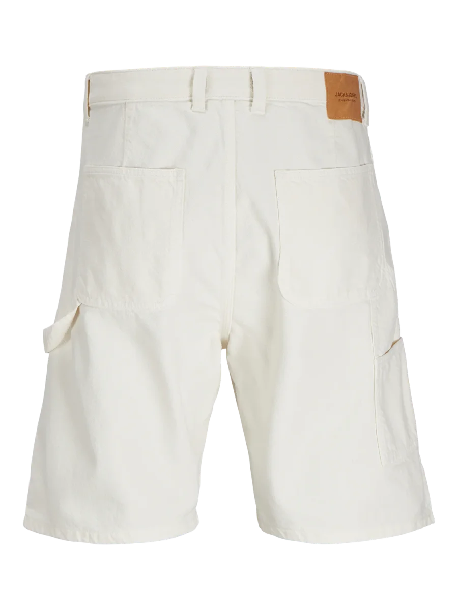 SHORT BAGGY DE JEAN TIRO ALTO ALEX 887 - Antique White - Imagen 3