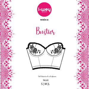 Patrón de Bustier