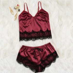 Kit para Pijama con Encaje