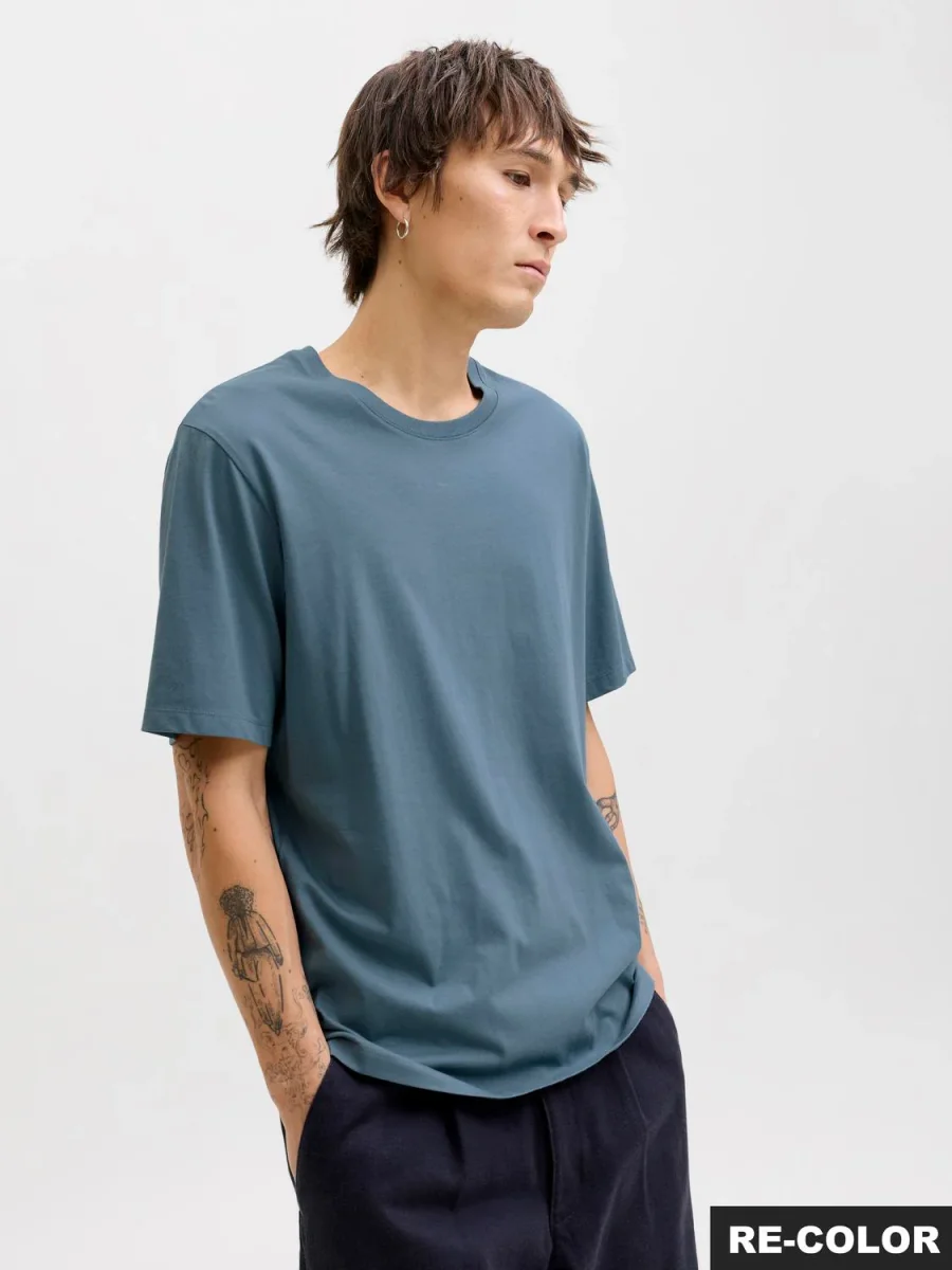 JJEORGANIC T-Shirt - Blue Mirage