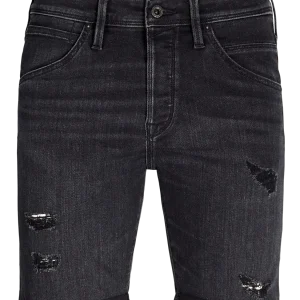 SHORT REGULAR TIRO MEDIO DE JEAN RICK - Blue Denim