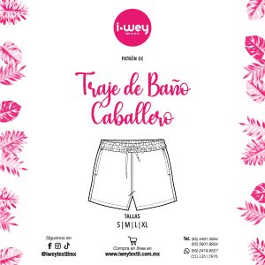 Patrón de Traje de Baño de Caballero