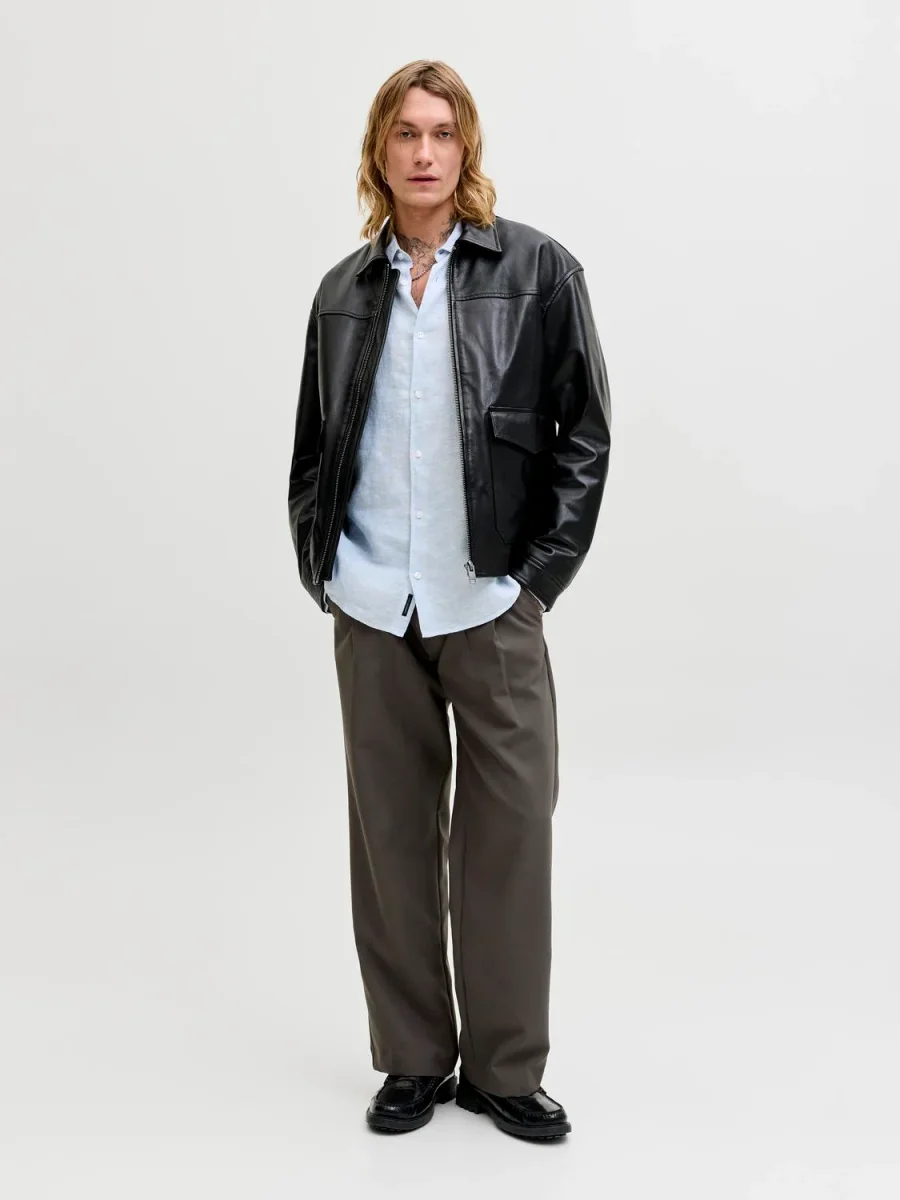 JPRBLALAWRENCE Shirt - Chambray Blue - Imagen 3