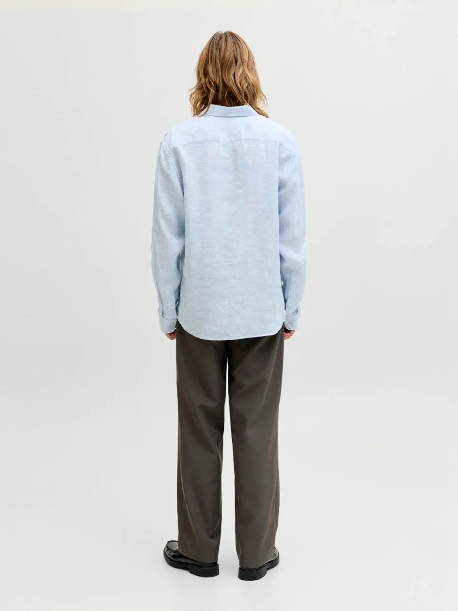 JPRBLALAWRENCE Shirt - Chambray Blue - Imagen 7