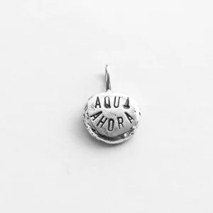 Colgante de plata Aquí Ahora