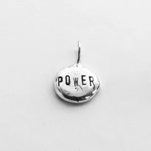 Colgante de plata Power