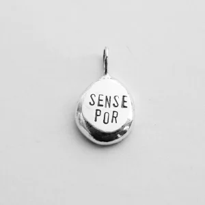 Colgante de plata Sense Por