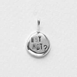 Colgante de plata Why not