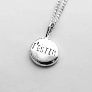 Collar de plata T’estim