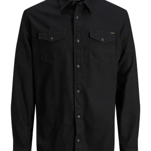 CAMISA DE JEAN SHERIDAN - Black Denim Fit:Slim