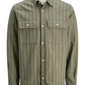 SOBRECAMISA CONFORT DE LINO RAYMOND - Tea Leaf Fit:COMFORT FIT