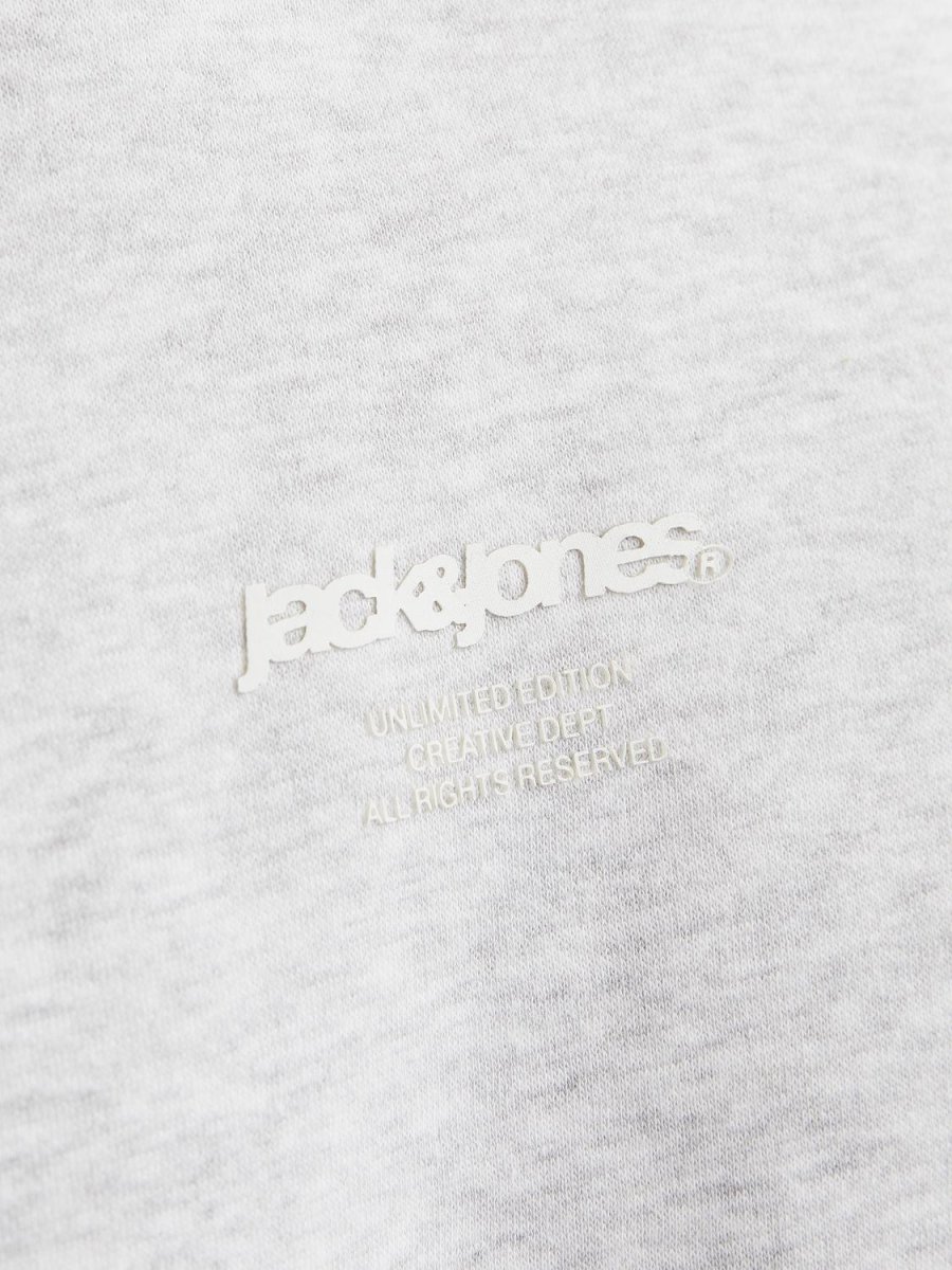 POLERÓN CON CAPUCHA RELAXED ESTAMPADO TARMAC - Light Grey Melange Detail:NEW LGM - Imagen 7