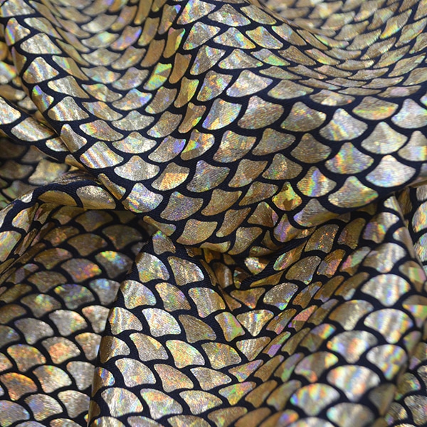 Licra Holograma Escamas Mini - Imagen 8