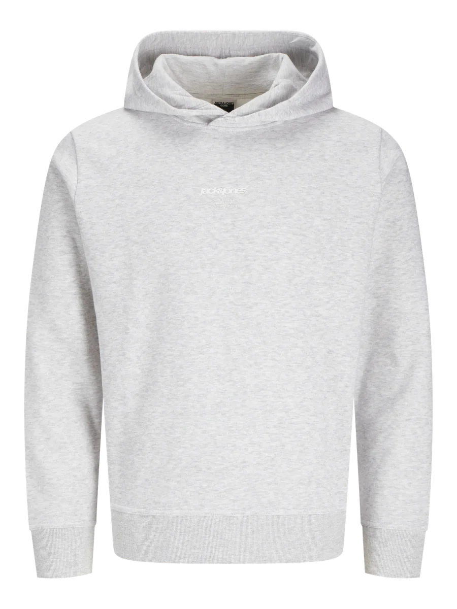 POLERÓN CON CAPUCHA RELAXED ESTAMPADO TARMAC - Light Grey Melange Detail:NEW LGM
