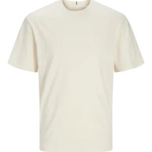 POLERA REGULAR ESTAMPADA FREDERIKSBERG - Antique White