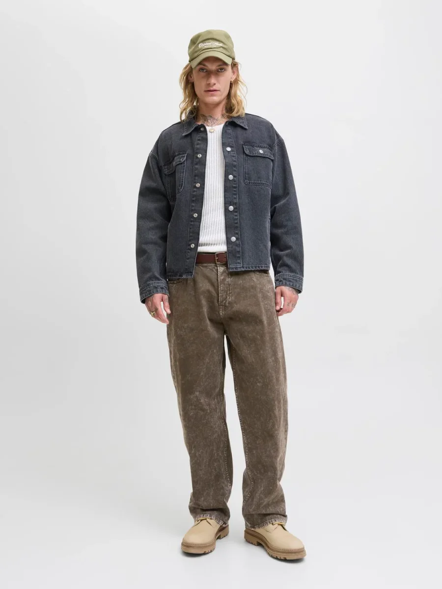 PANTALÓN BAGGY TIRO ALTO ALEX-Crocodile - Imagen 3