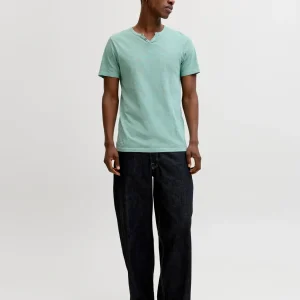 JJESPLIT T-Shirt - Mineral Blue