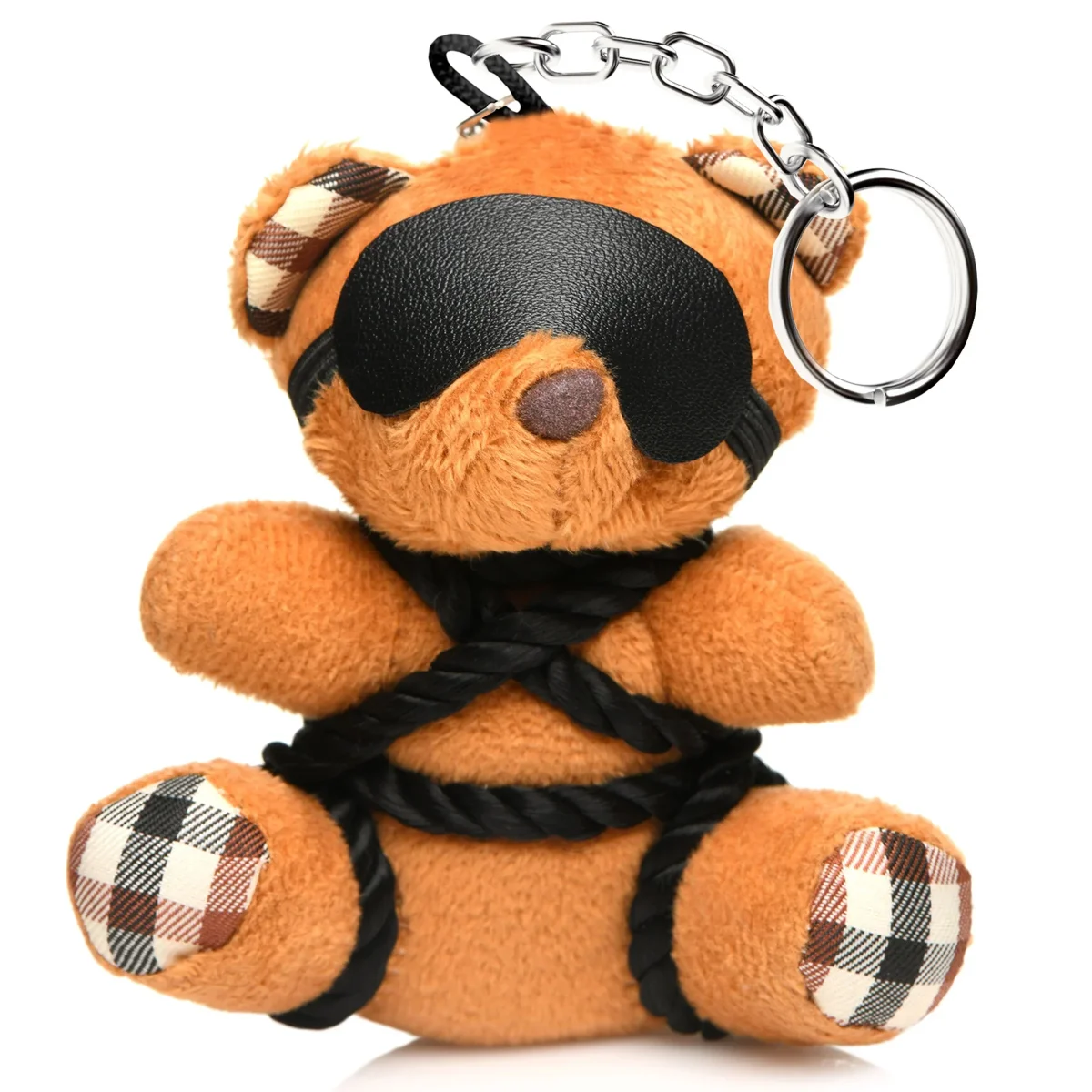 Oso Peluche Llavero Master Series Bound Teddy Bear Keychain - Imagen 3