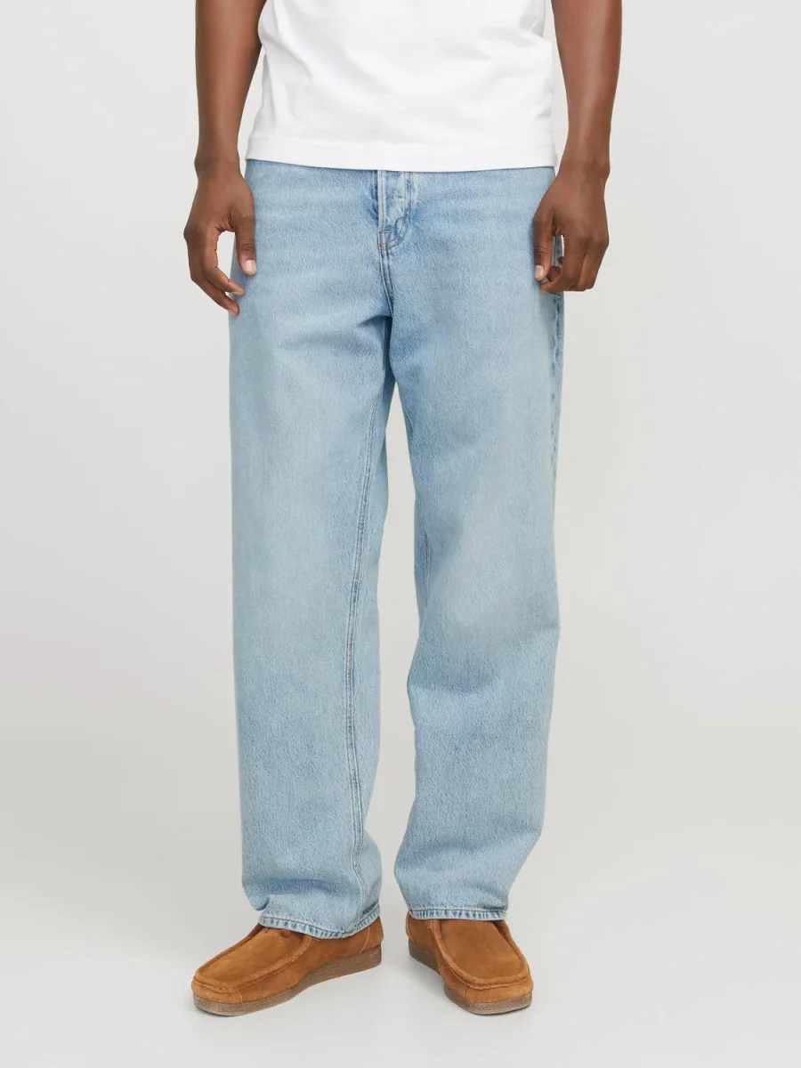 JEAN BAGGY TIRO ALTO ALEX 332-Blue Denim - Imagen 2